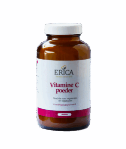 Erica Vitamine C poeder 250g, verkrijgbaar bij Wellness Elburg